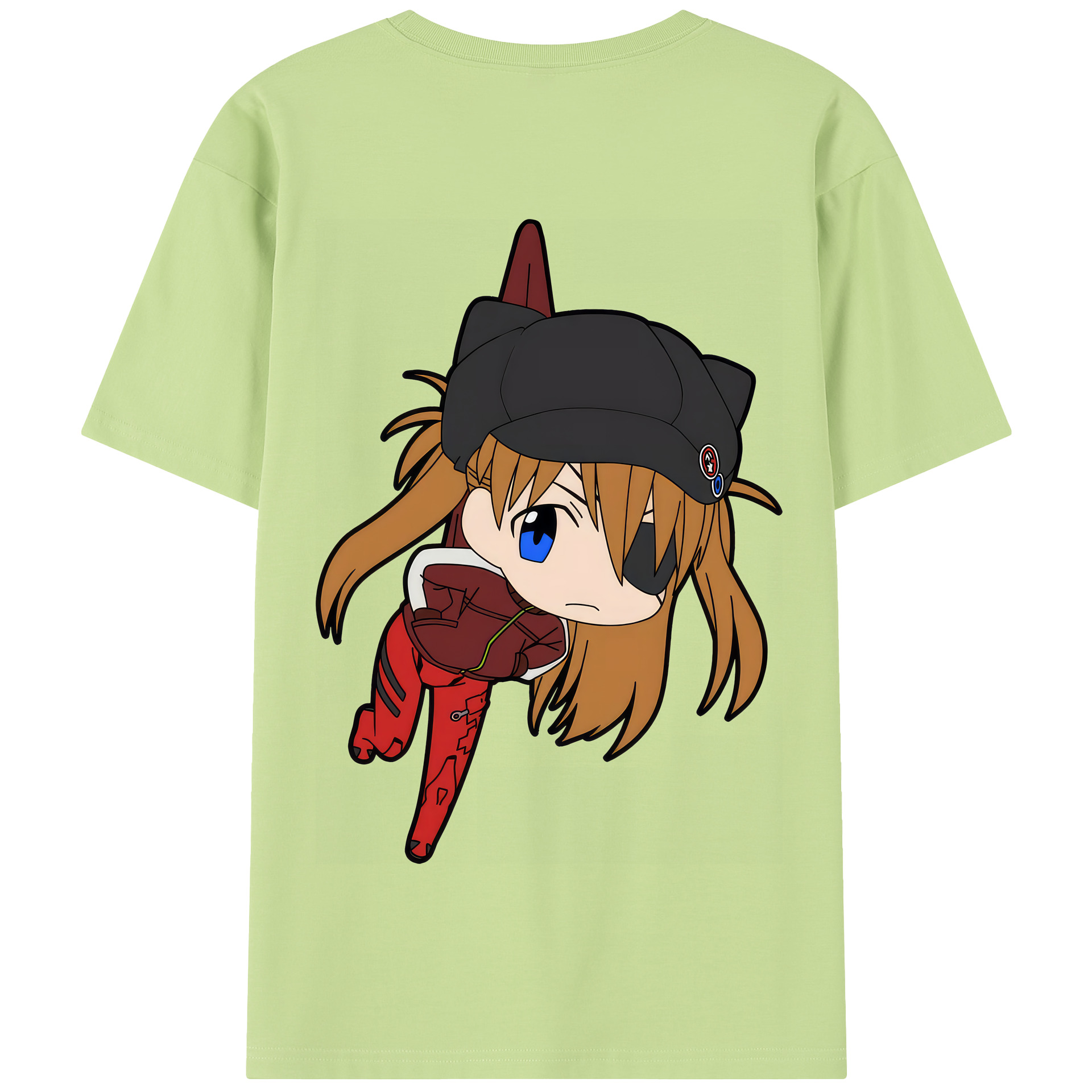 （画像用） EVA 新世紀エヴァンゲリオン 綿100％半袖Tシャツ（背面プリント）